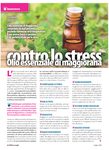 Contro lo stress: olio essenziale di maggiorana